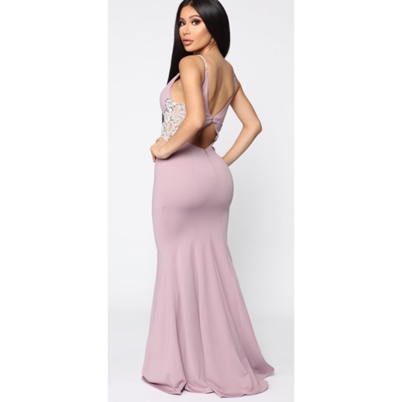 🎊🎉 beautiful mauve formal gown - Picture 5 of 5